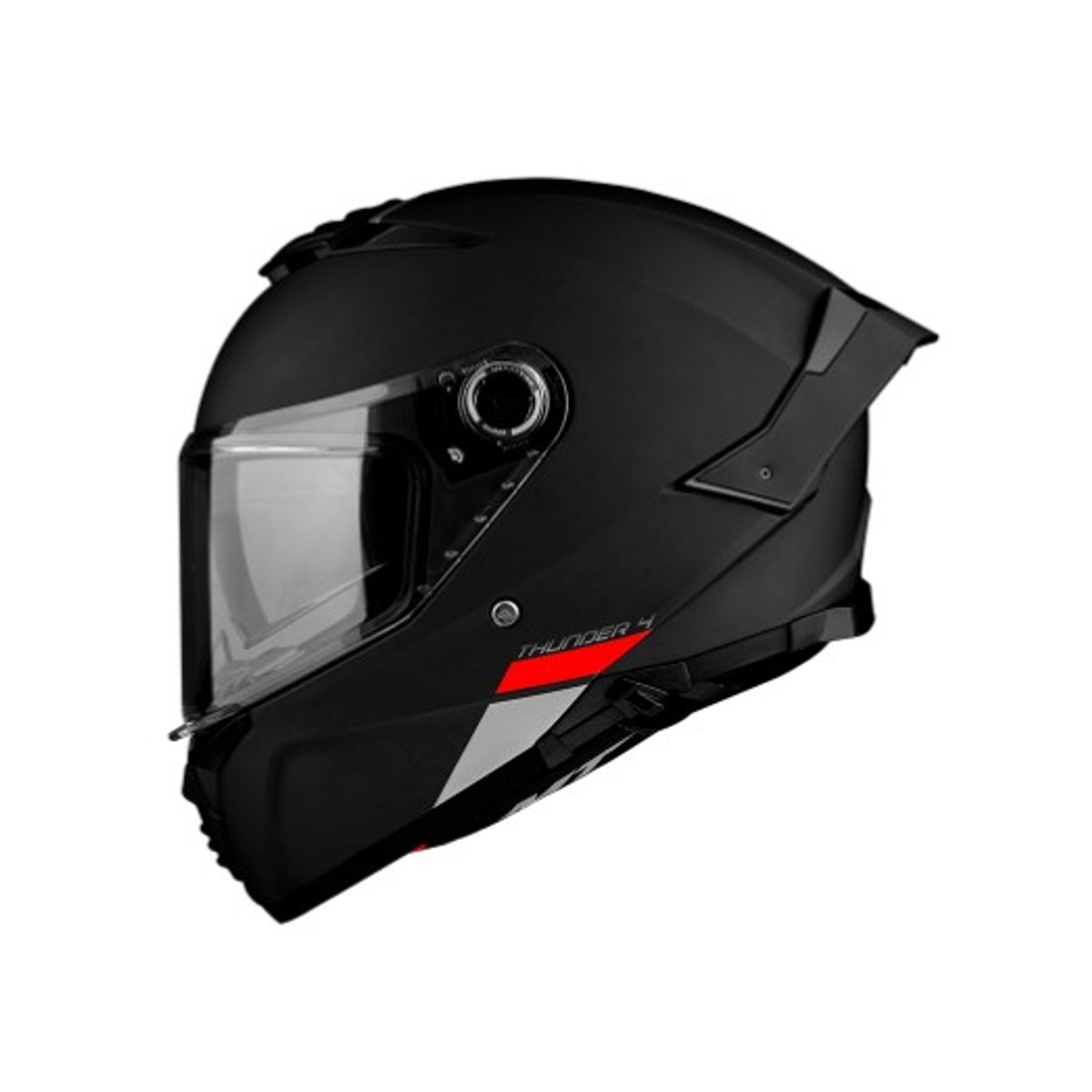 MT HELMETS - CASCO THUNDER 4 SV A1 NEGRO MATE TALLA S
