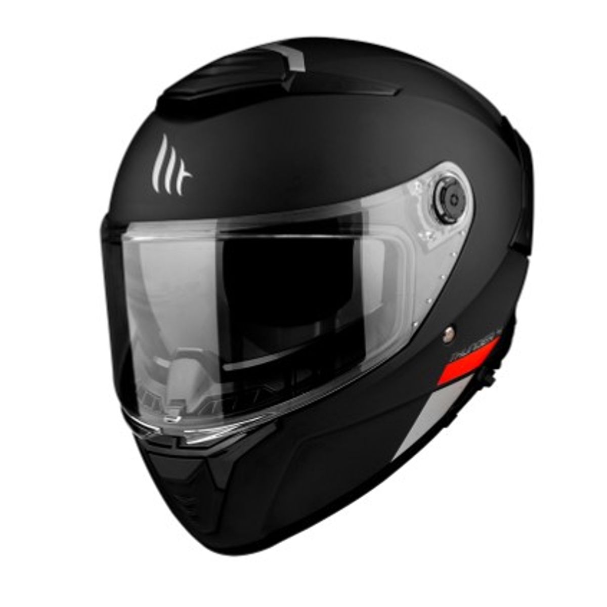 MT HELMETS - CASCO THUNDER 4 SV A1 NEGRO MATE TALLA S