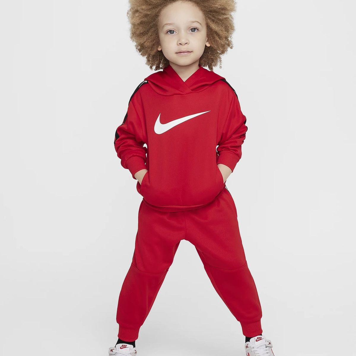NIKE - SUDADERA NIKE NIÑO PEQUEÑO DRIFIT SPORTSWEAR CLUB 76M289-U10