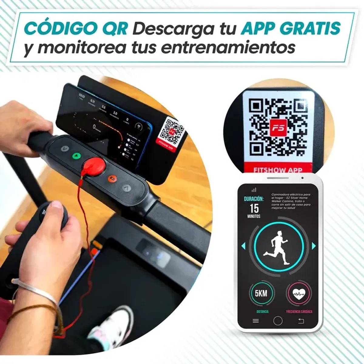 TV NOVEDADES - Caminadora Plegable Eléctrica EZ Silver