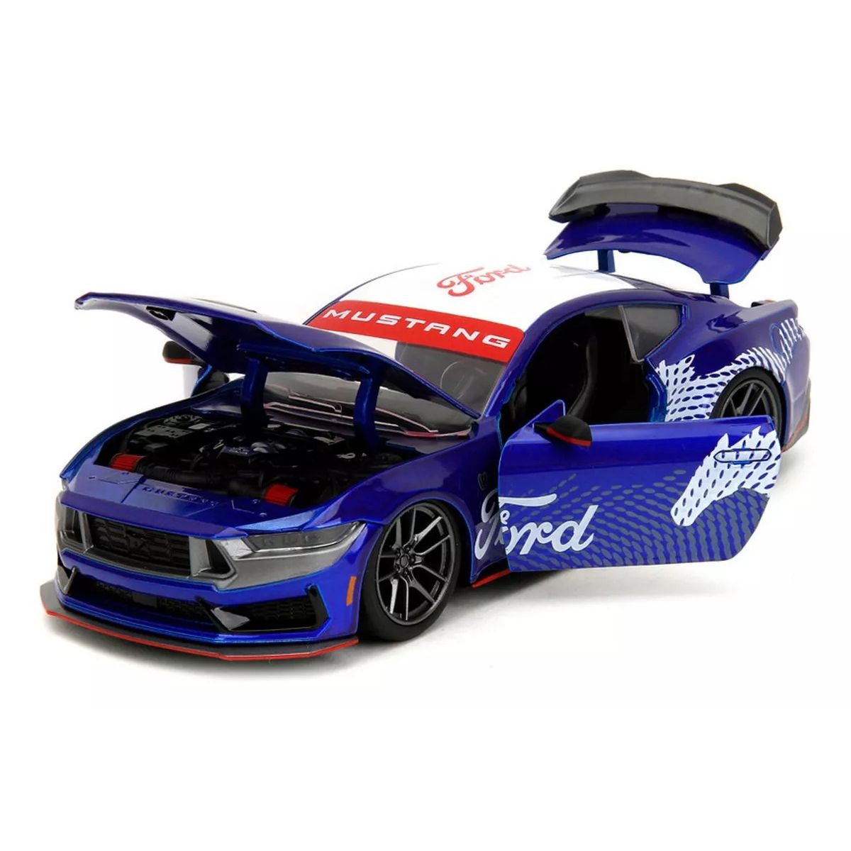 JADA TOYS - Carro 2024 Ford Mustang Dark House Envio Gratis 1/24