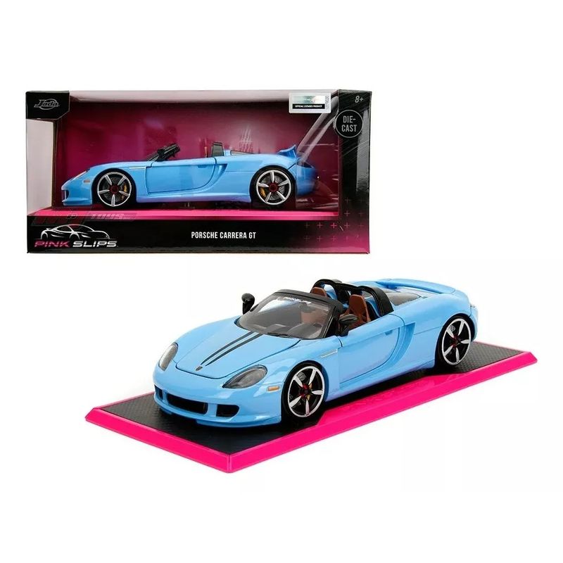 JADA TOYS - Carro Porsche Carrera Gt Jada 124 Pink Slips Envio Gratis