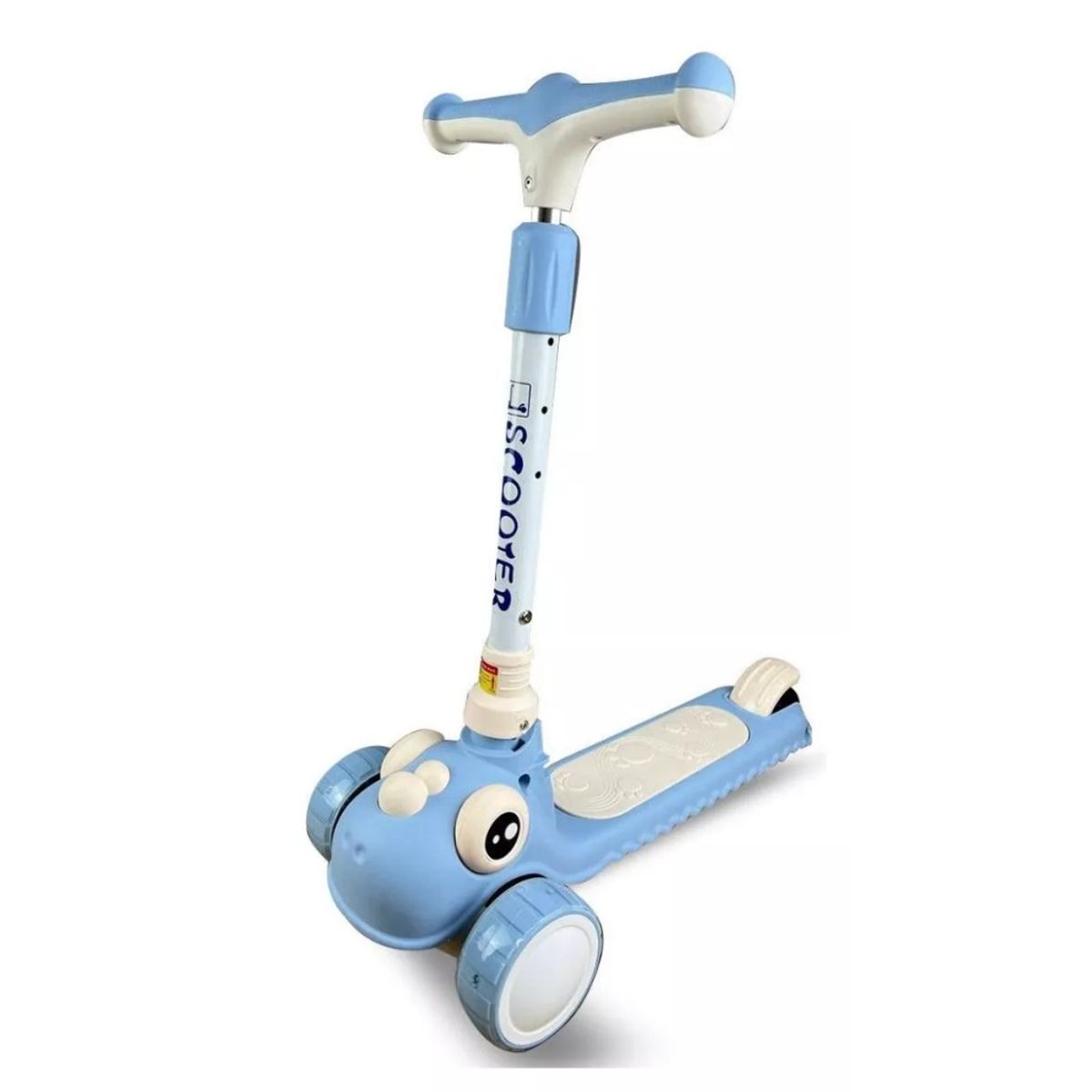 GENERICO - Patineta Scooter Dinosaurio Infantil Monopatín Azul