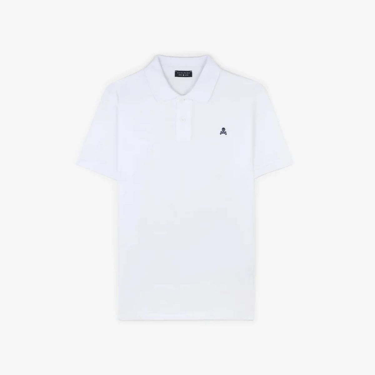 SCALPERS - Polo  basica SCALPERS Blanco 14713WHITE