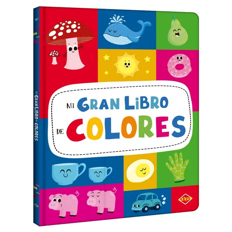 LEXUS - Mi Gran Libro Didáctico Actividades De Colores Para Niños
