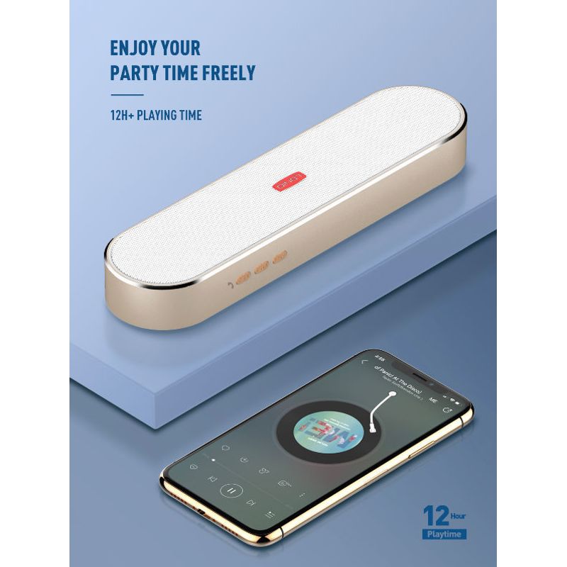 LDNIO - Ldnio Altavoz inalámbrico con Batería Externa de 2000 mAh BTS15