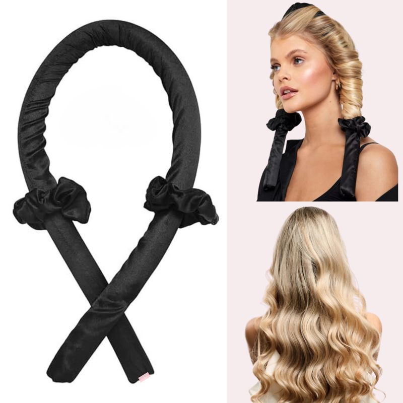 GENERICO - Set Rizador de Cabello para Ondas sin Calor en Satín