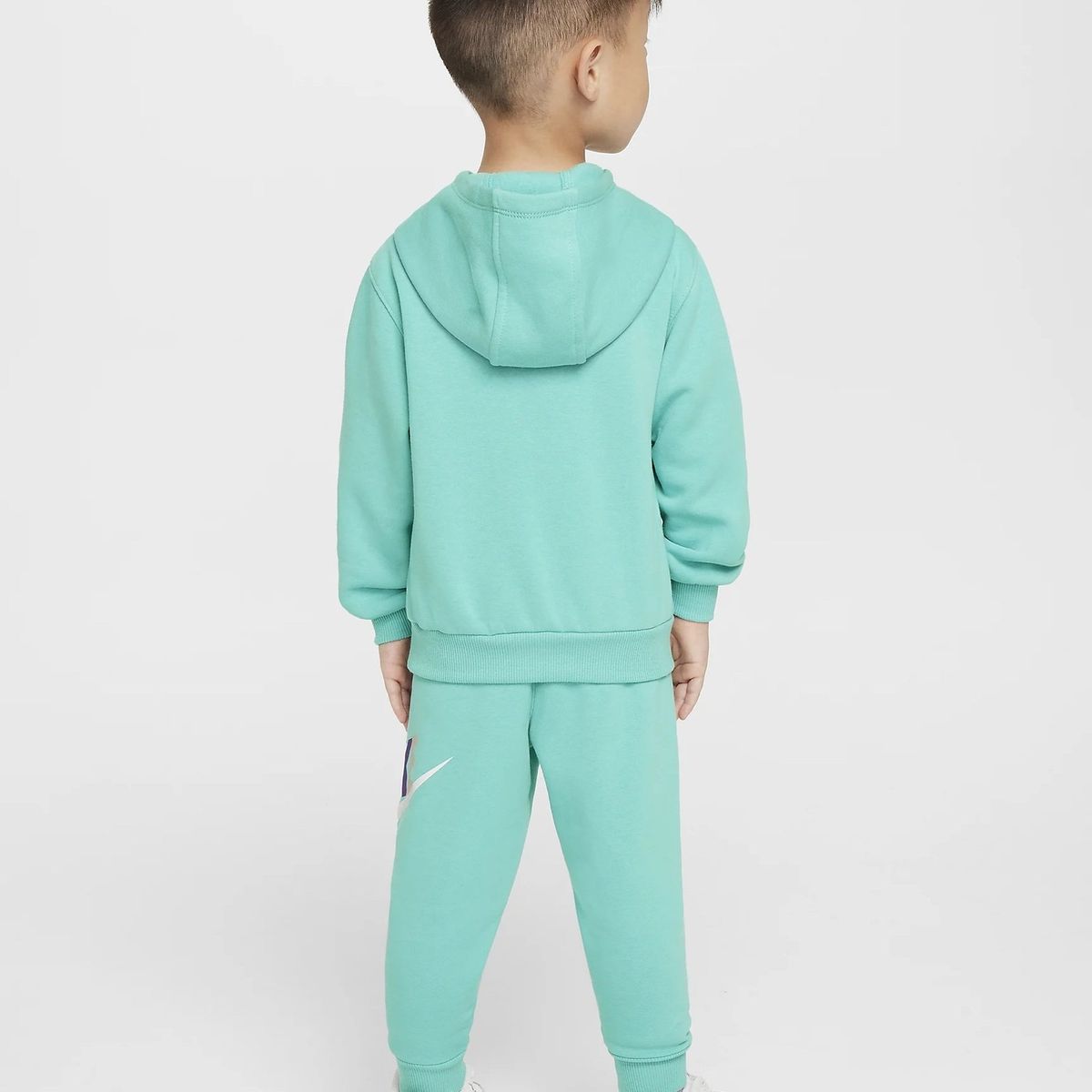 NIKE - SUDADERA CON CAPUCHA NIKE NIÑO PEQUEÑO CLUB FLEECE 76L135-EIG