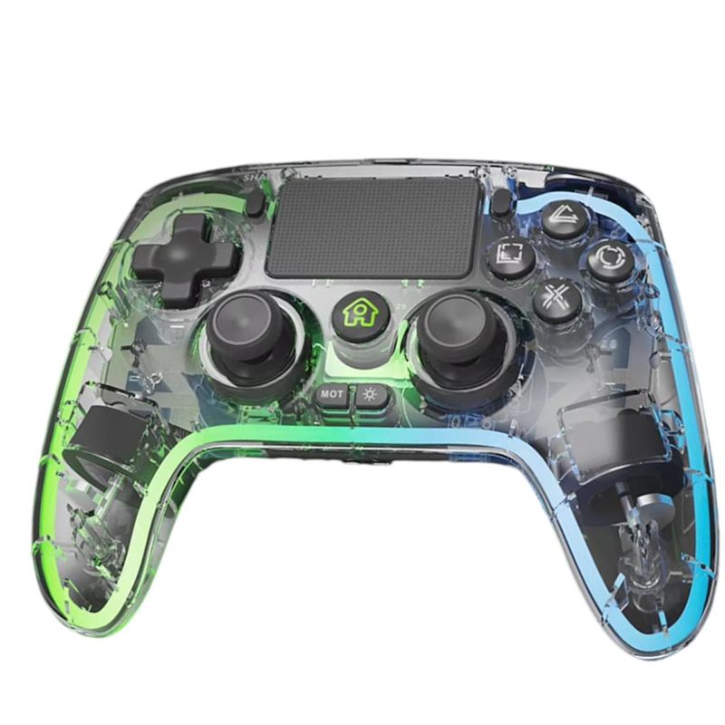 GENERICO - Control Inalámbrico Compatible Con Ps4 Con Luz Rgb Vibración