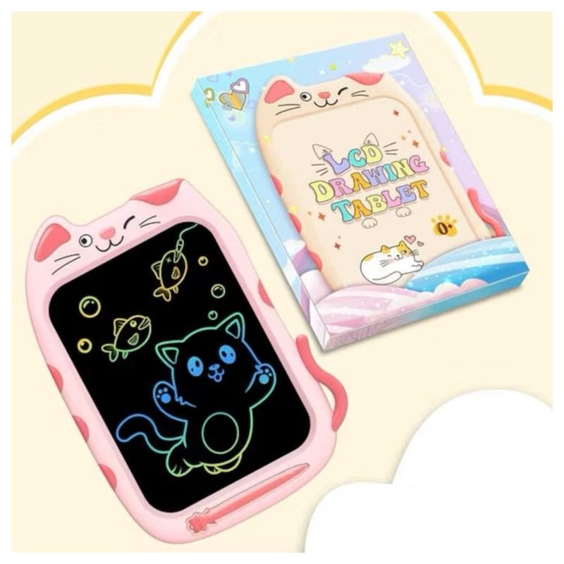 GENERICO - Tablero Magico Digital Lcd Niños Pantalla A Color Gato