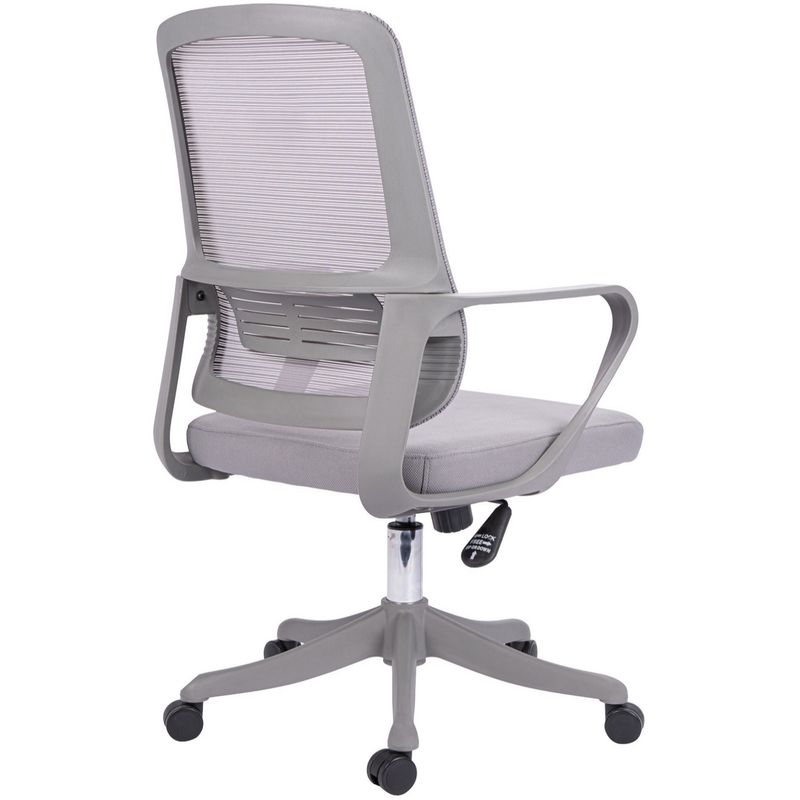 GENERICO - Silla ergonómica para oficina Montecarlo Gerente color Gris