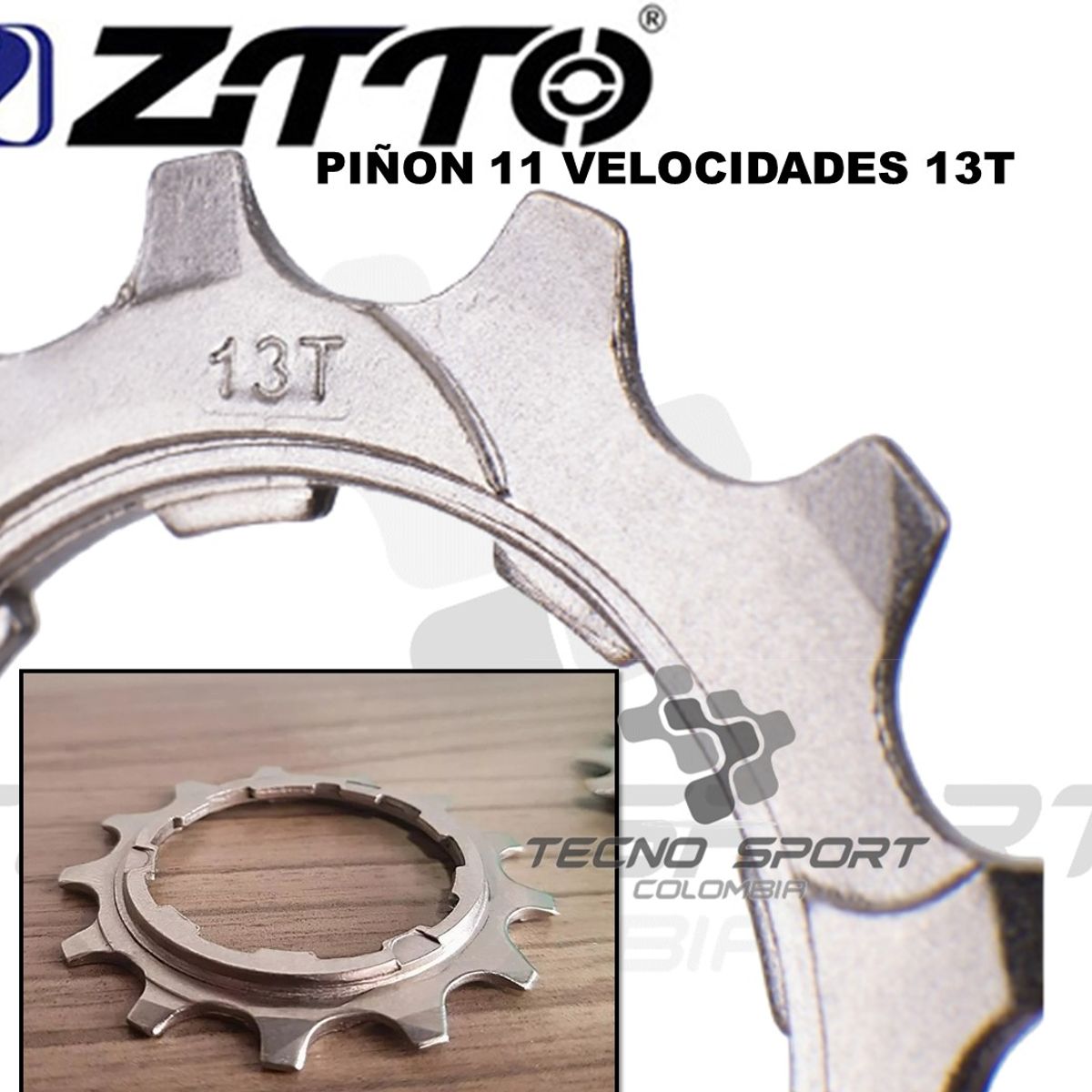 GENERICO - Piñon Cassette Bicicleta 11v 13 Dientes Individual Mtb Ruta