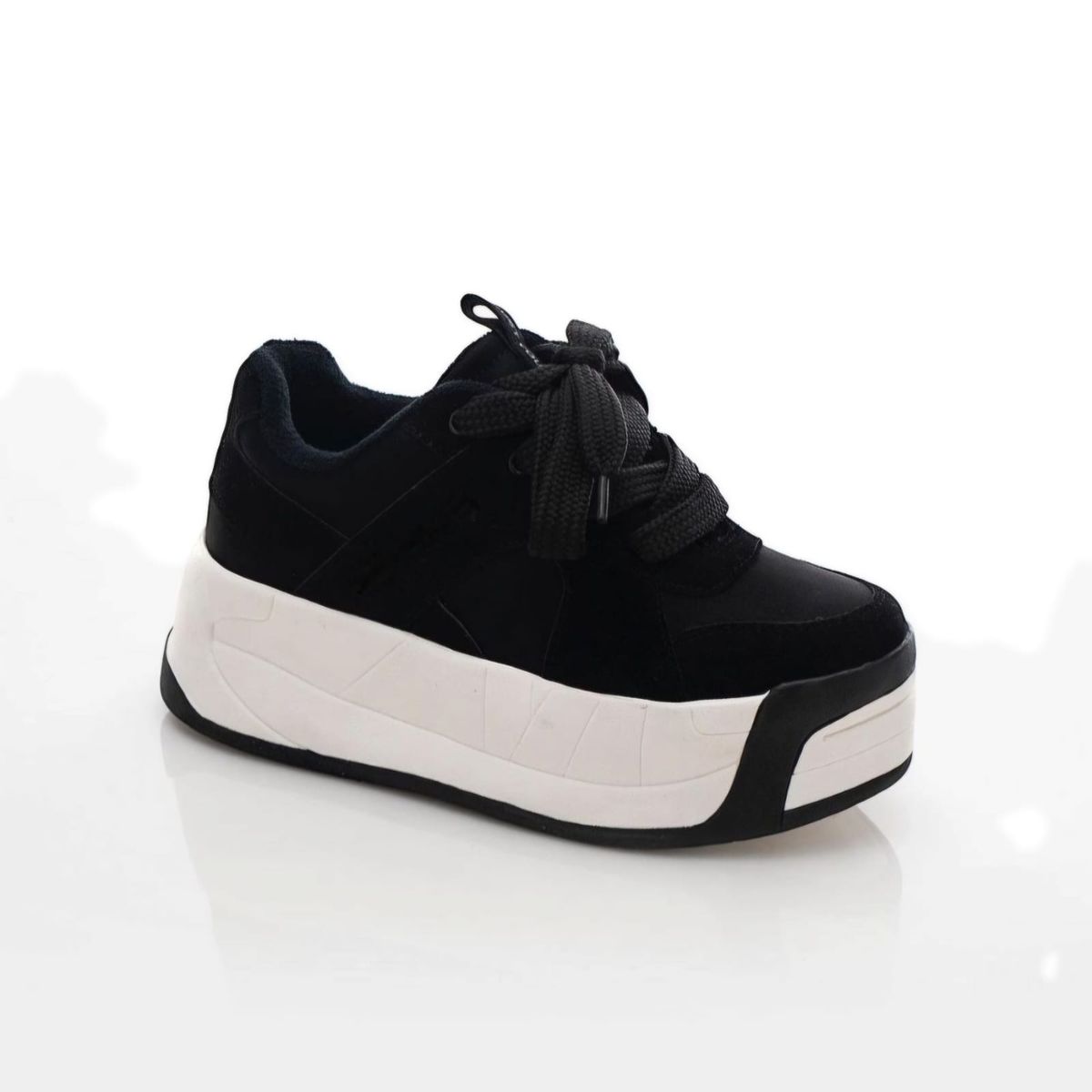 EVEGONZ - Zapato Casual Para Mujer Tenis Suela Alta de Moda