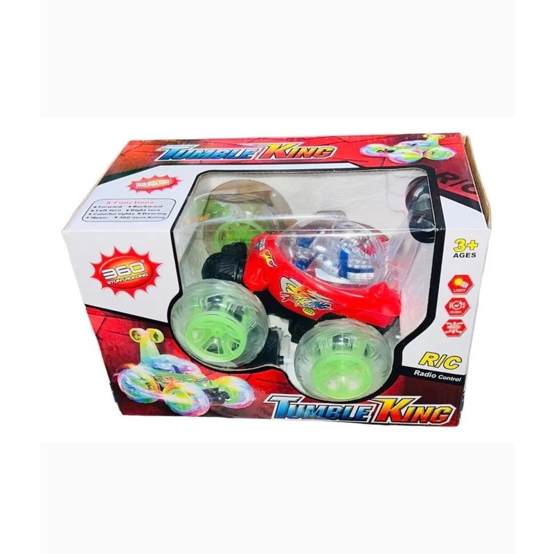 GENERICO - Carro a control remoto carro loco rojo juguete niños