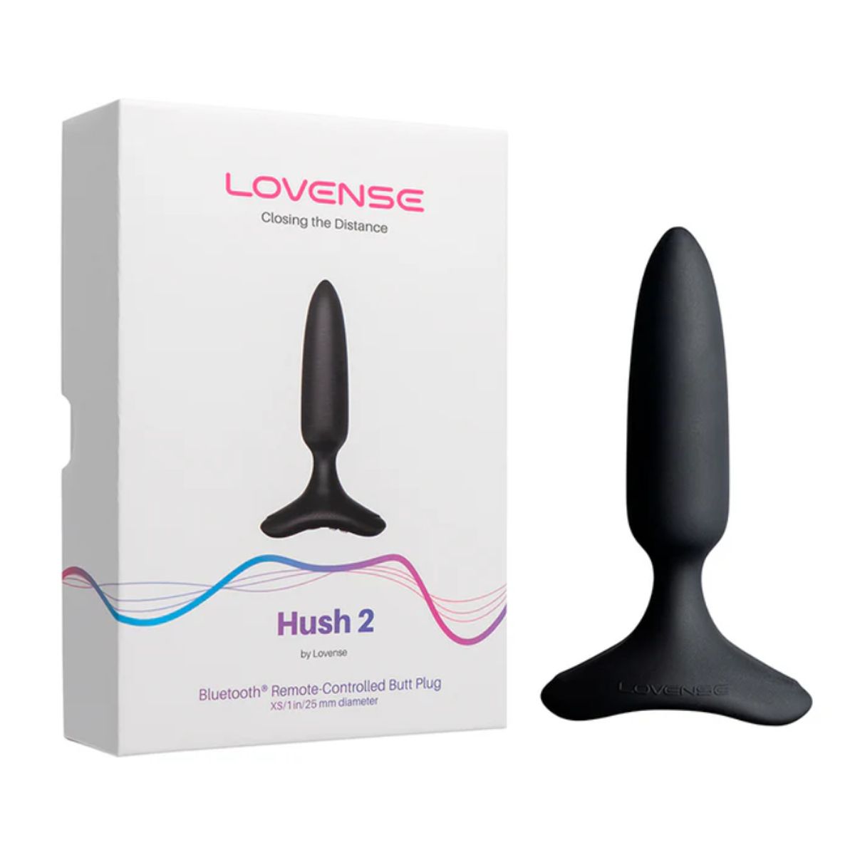 LOVENSE - Plug Anal Vibrador Hush 2 Talla XS Lovense