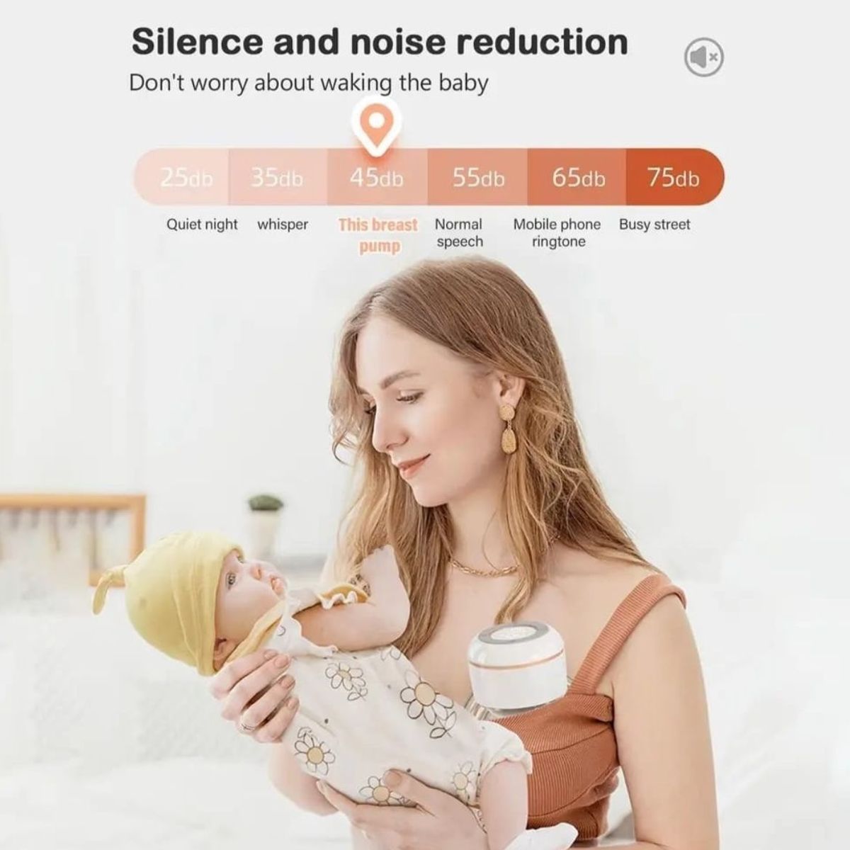 GENERICO - Extractor Electrico Inalambrico Recargable Lact Materna