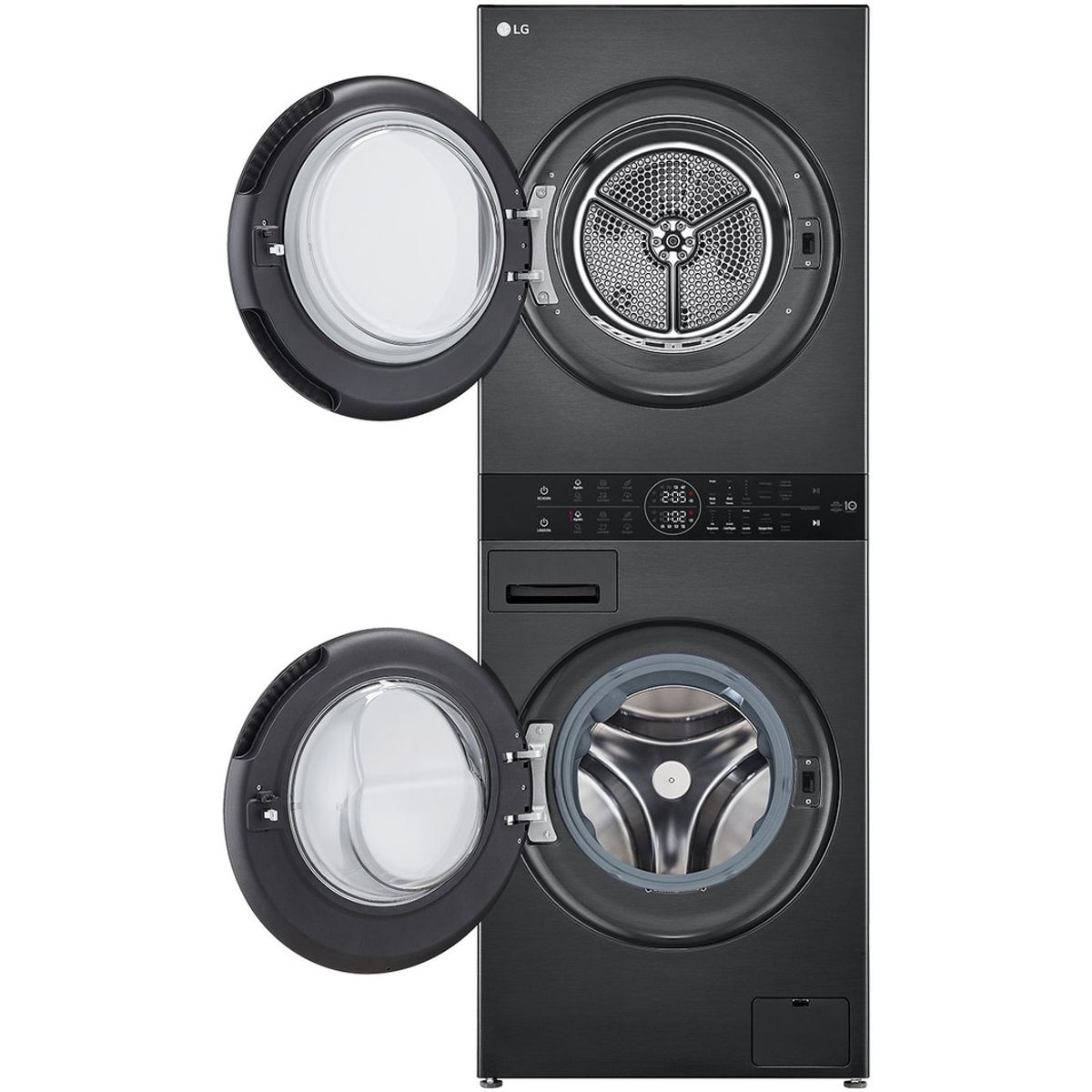 LG - Torre de lavado LG -Washtower WK14BS6R - 14 kg lavadora / 10kg secadora