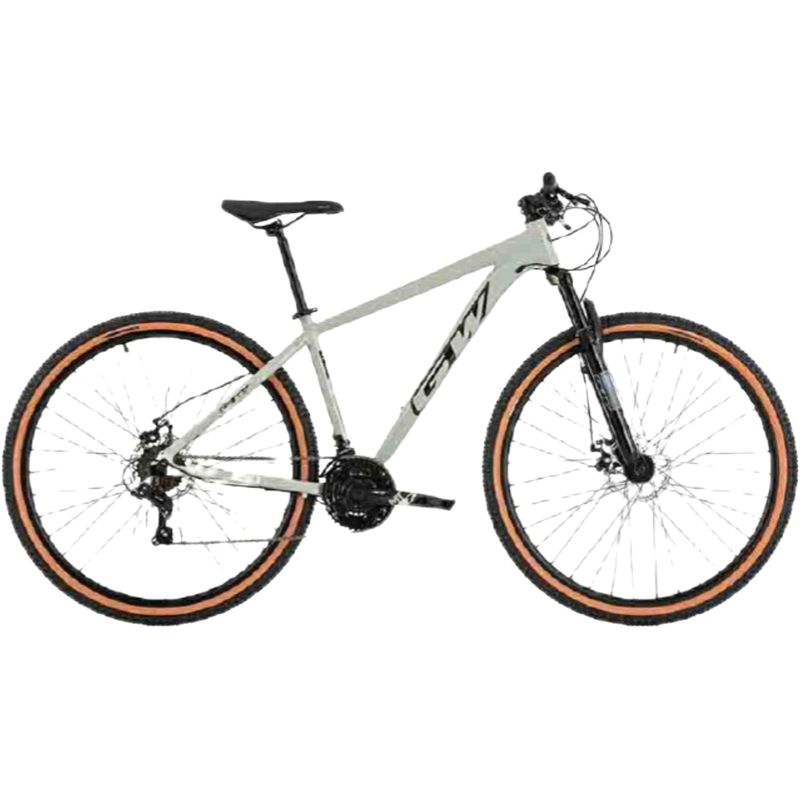 GW - Bicicleta de Montaña MTB Rin 29 GW Monkey Gris Talla 13
