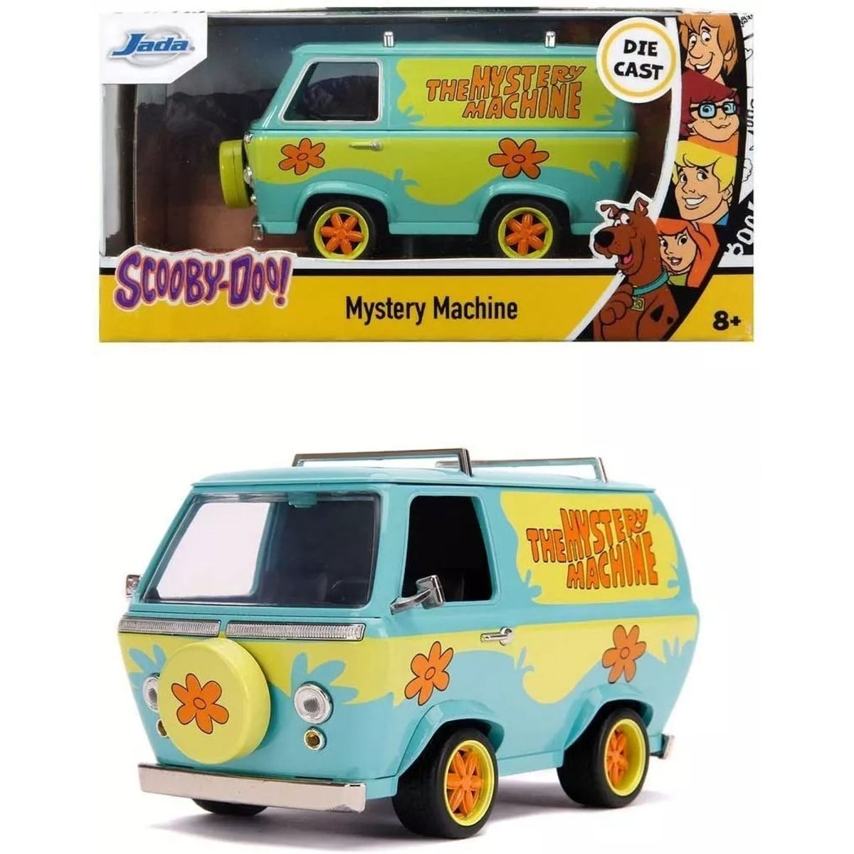 JADA TOYS - Maquina Del Misterio Scooby Doo Jada 132 Envió Gratis