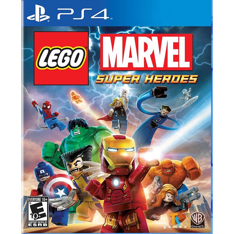 WARNER BROS - Lego marvel super heroes - playstation 4