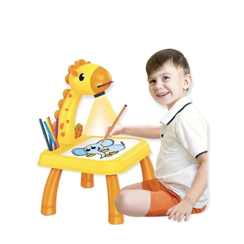 GENERICO - MESA PROYECTOR DIBUJO JUGUETE APRENDIZAJE NIÑOS MUSICAL