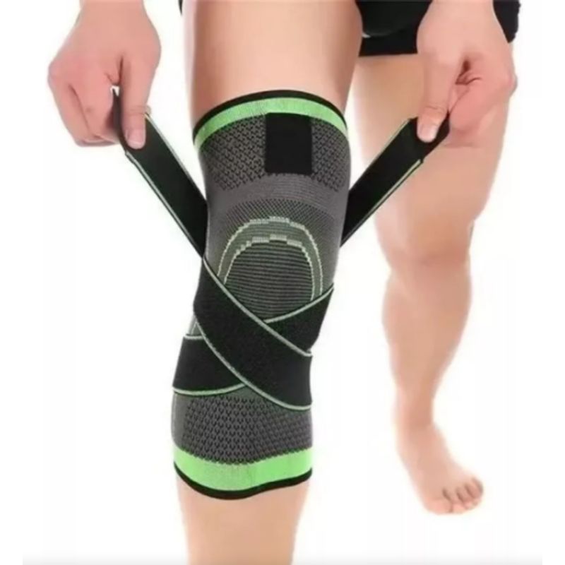 GENERICO - Rodillera de Compresión Ajustable Talla L Protege Rodilla