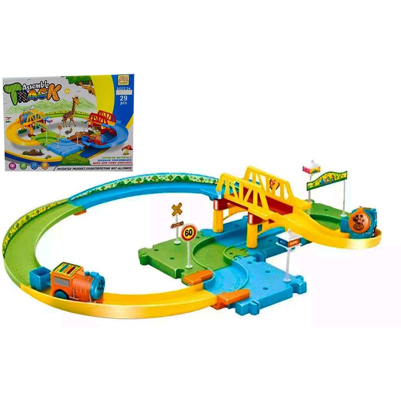 GENERICO - Pista Tren Set Armable Multiforme Movimiento Juguete Niños