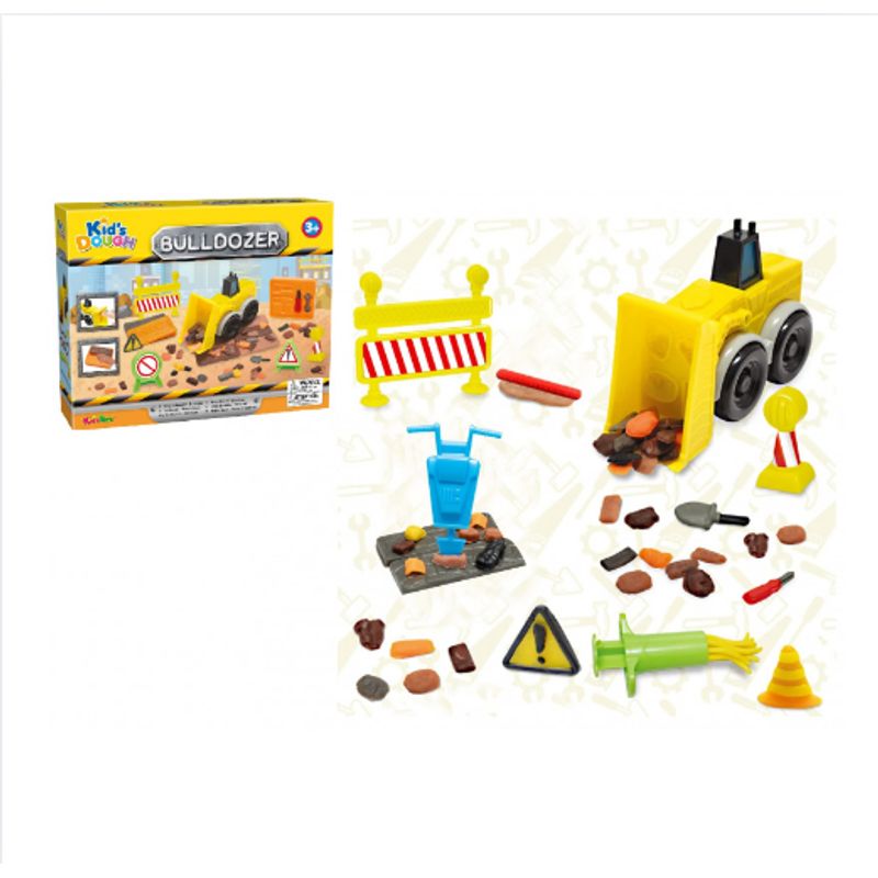 GENERICO - Juguete Set Plastilina Excavadora Construcción 12620 FullGan