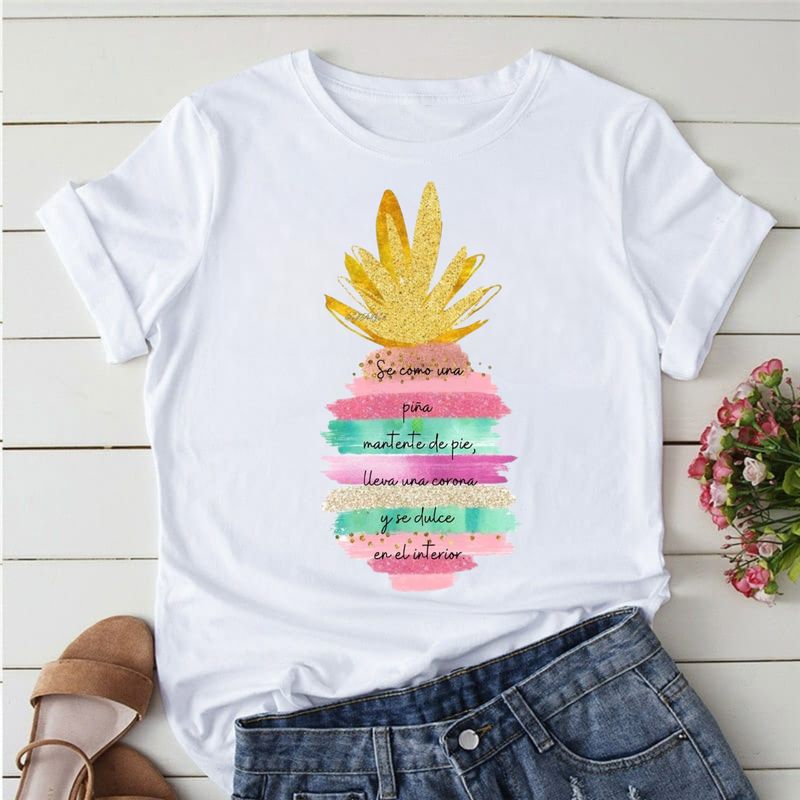 ISMI - Camiseta Para Mujer Estilo infinito - Parais