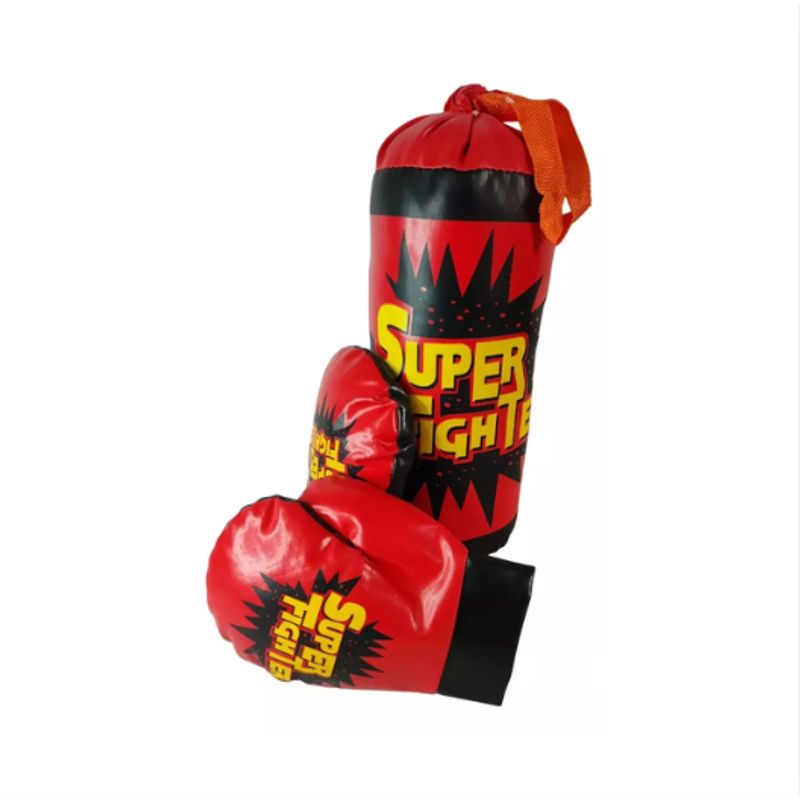 GENERICO - Set Boxeo Juguete Bolsa Acolchada + Guantes 559B-1 FullGan