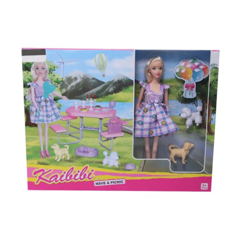 GENERICO - Muñeca Picnic + Accesorios BLD323 FullGan