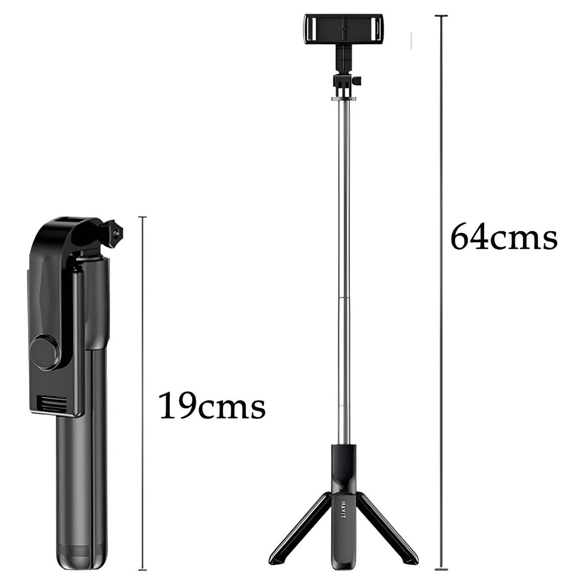 HAVIT - Monopod Selfie Stick Bluetooth Con Tripode St7033