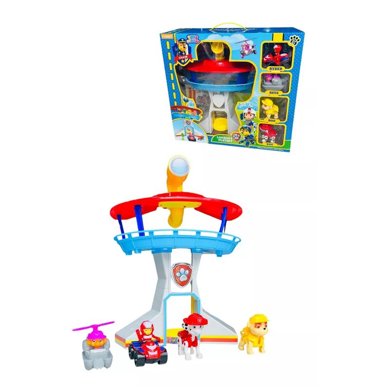 GENERICO - Torre Control Patrulla Canina Luz Sonido Paw Patrol Juguete
