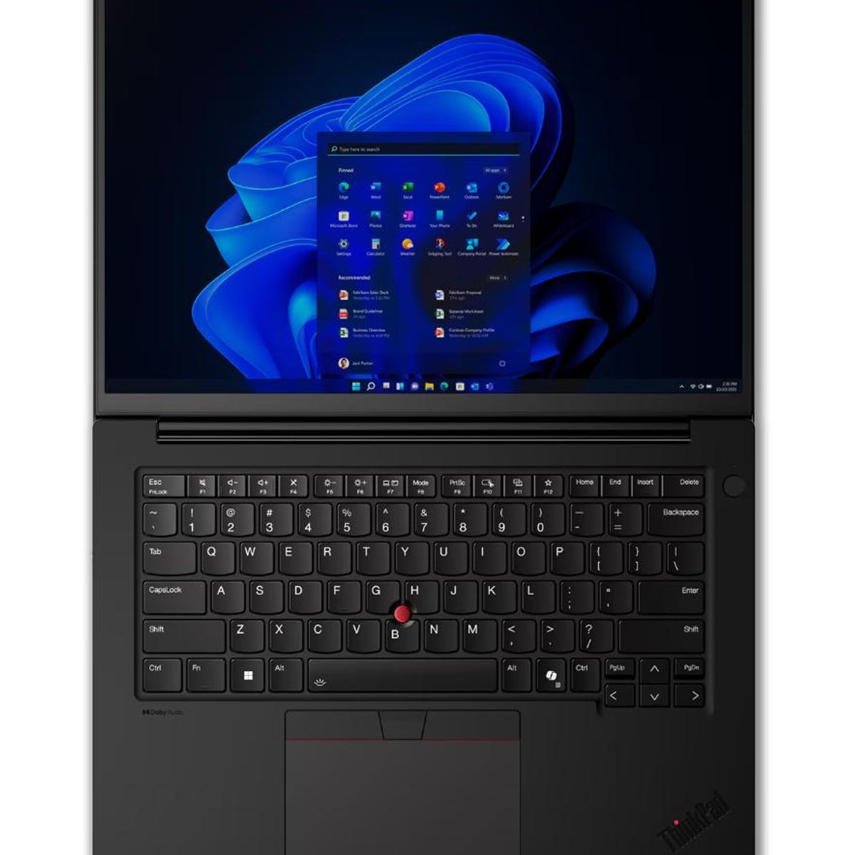 LENOVO - Portátil Lenovo WS TP G5 P14s C Ultra 7 32GB 512GB RTX 500 - Negro
