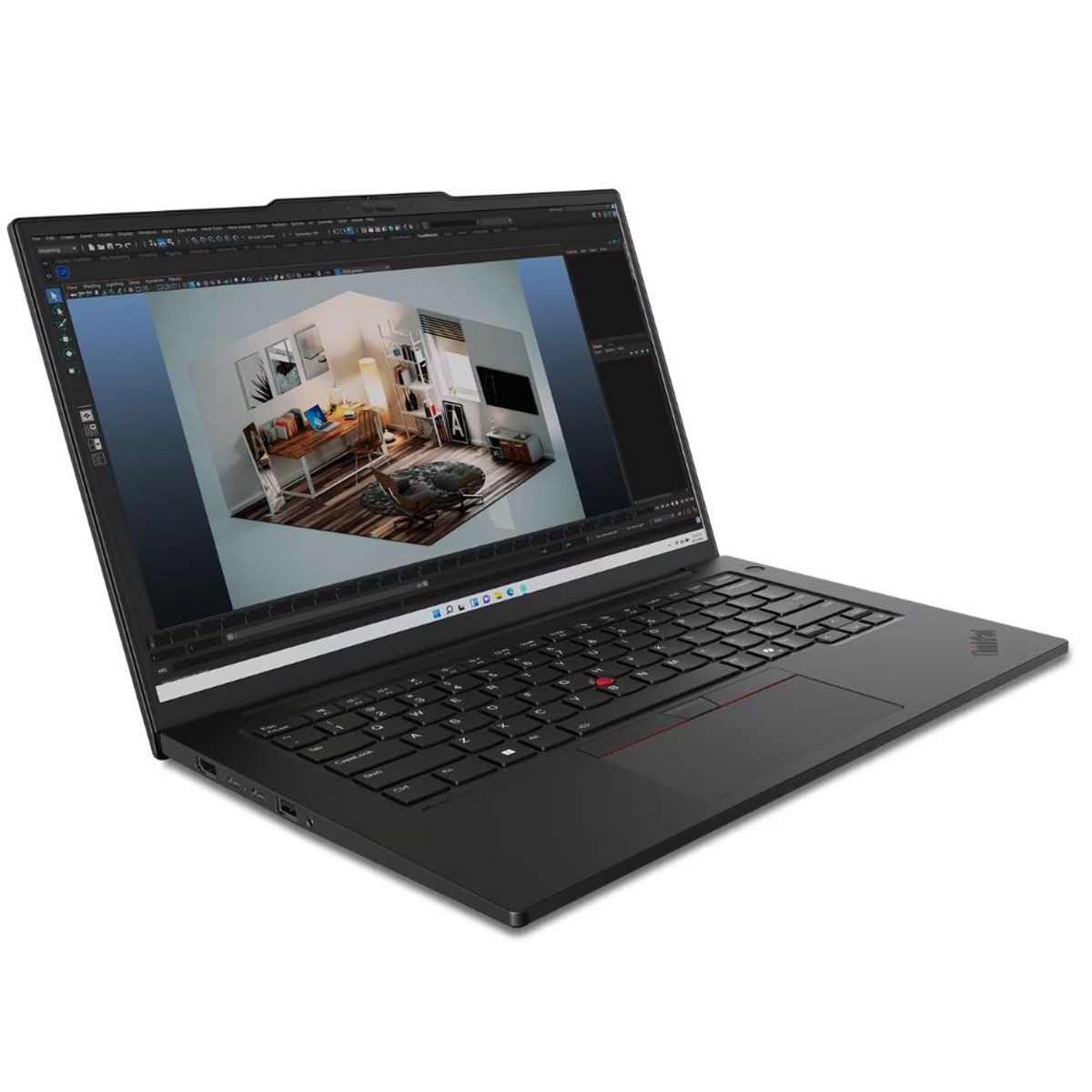 LENOVO - Portátil Lenovo Workstation TP G5 P14s C Ultra 7 32GB 512GB - Negro