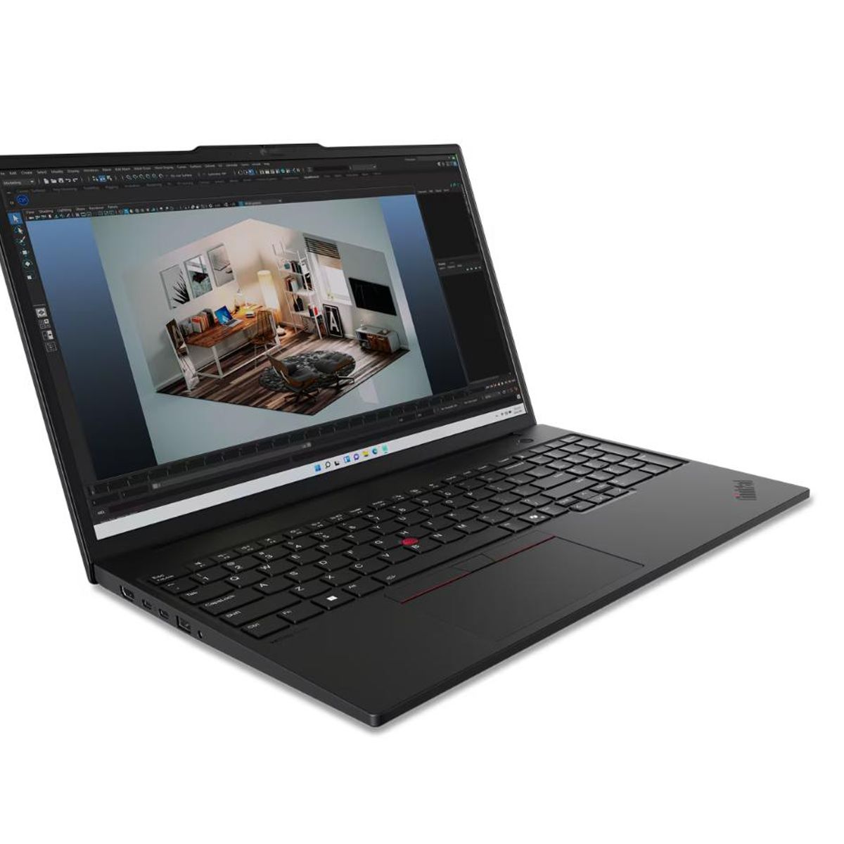 LENOVO - Portátil Lenovo WS TP P16s G3 C Ultra 7 32GB 1TB RTX 500 - Negro