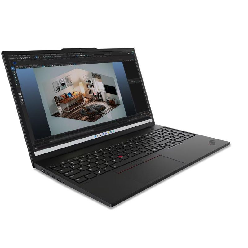 LENOVO - Portátil Lenovo WS TP P16s G3 C Ultra 7 32GB 1TB RTX 500 - Negro