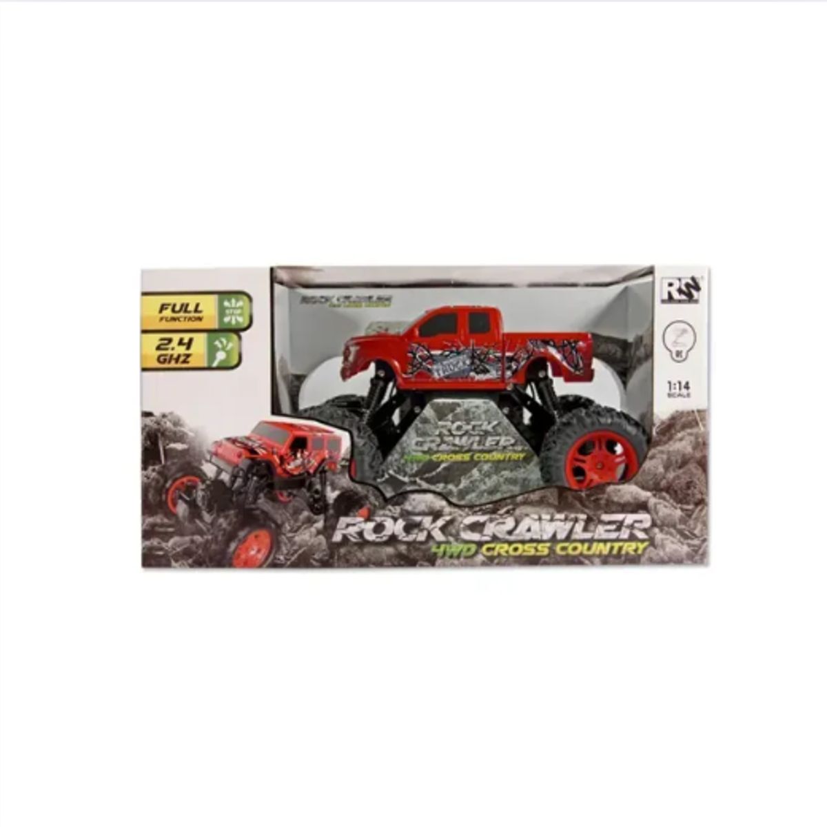 GENERICO - Camioneta Monster ControlRemoto CrossCountry 26313B FullGan