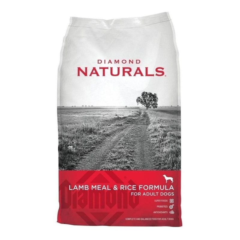DIAMOND NATURALS - Diamond Naturals Adult Dog adulto cordero y arroz 18kg