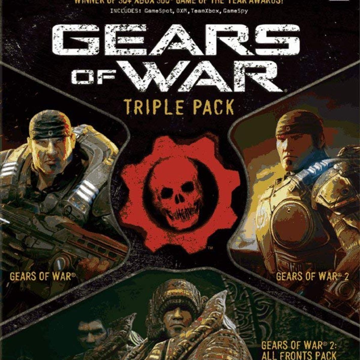 MICROSOFT - Gears of war triple pack - xbox 360