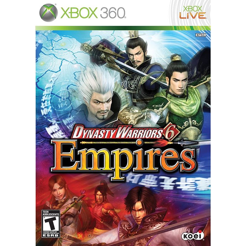 KOEI TECMO - Dynasty warriors 6 empires - xbox 360