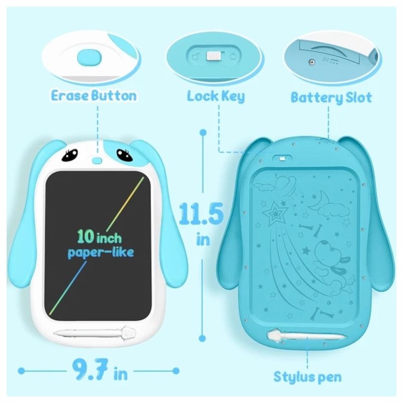 GENERICO - Tablero Magico Digital Lcd Niños Pantalla A Color Perro