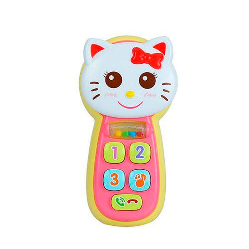 ENFANT'ASY - Juguete Teléfono Celular Músical Bebé Luces Sonido Didáctico