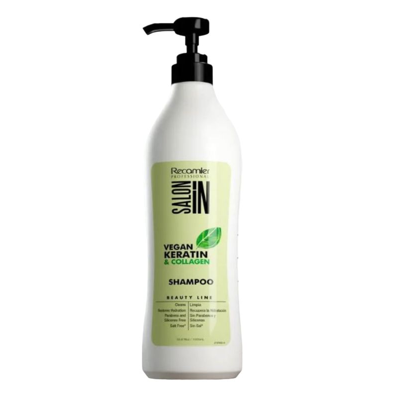 RECAMIER - Shampoo vegan Keratin Collagen x 1L