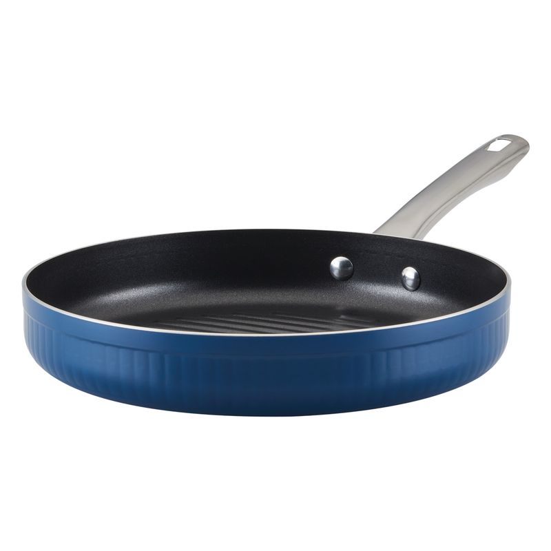 FARBERWARE - Sartén Parrilla antiadherente Farberware 29 cm Azul