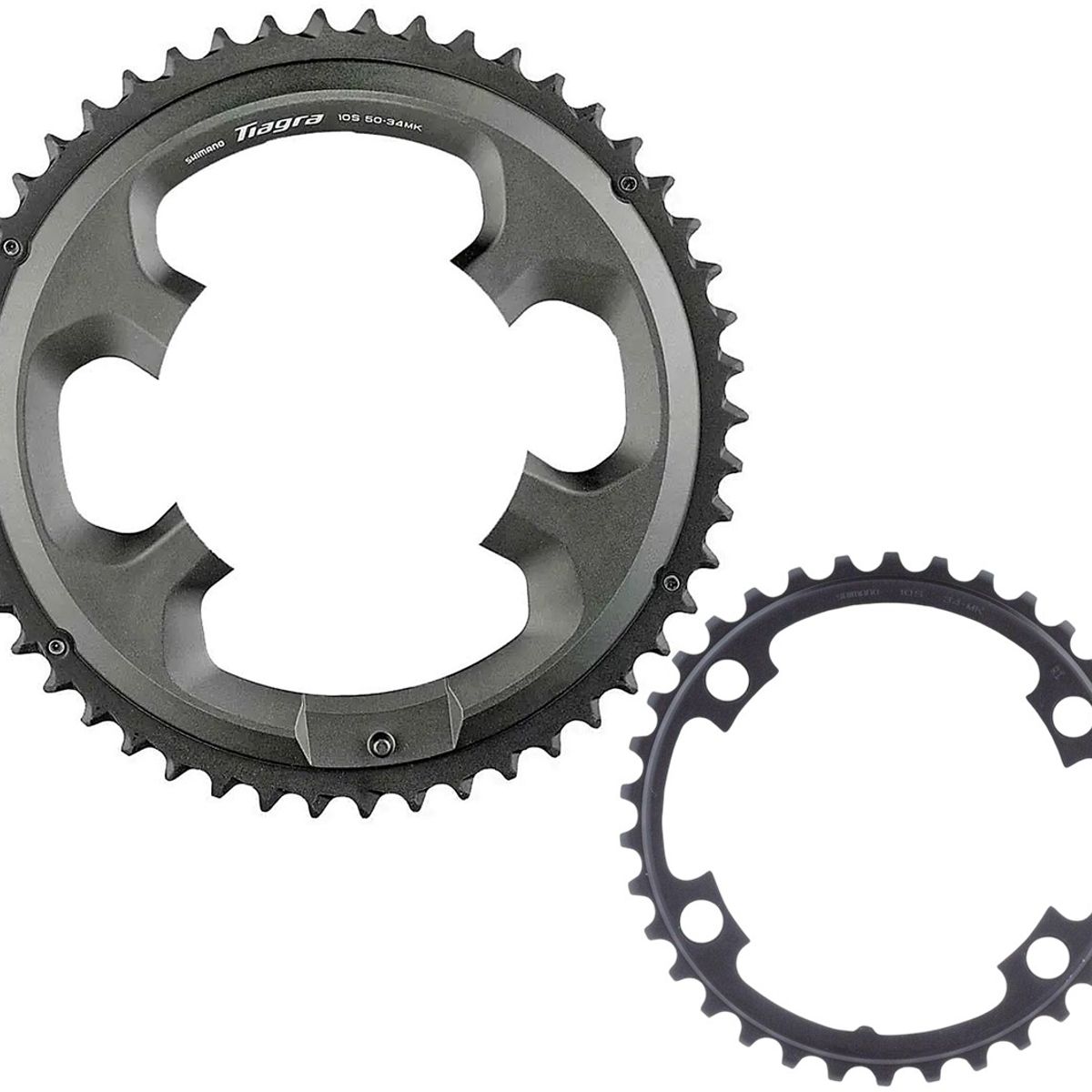 SHIMANO - Plato Coronilla Shimano 50/34t Tiagra 4700 10v Ruta