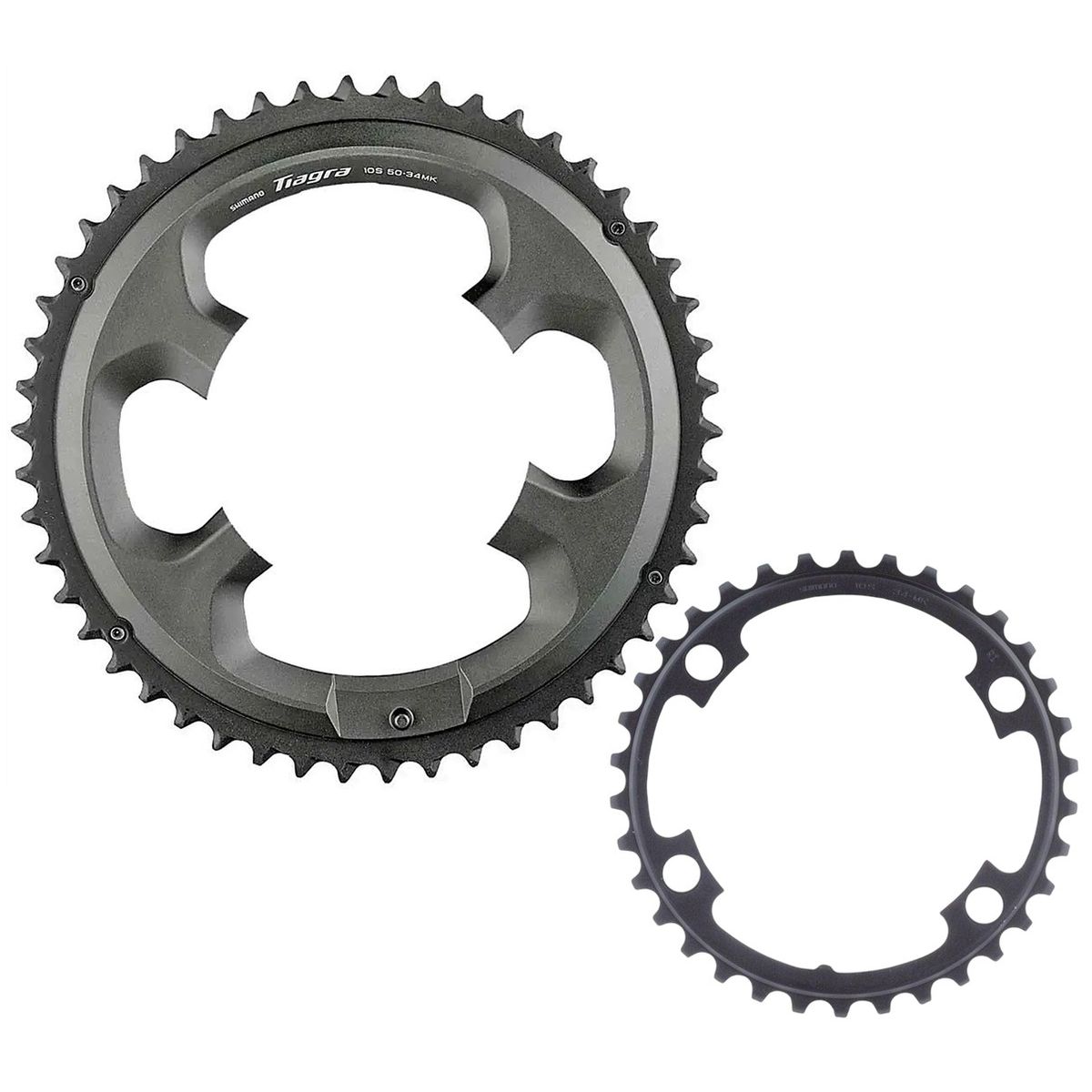 SHIMANO - Plato Coronilla Shimano 50/34t Tiagra 4700 10v Ruta
