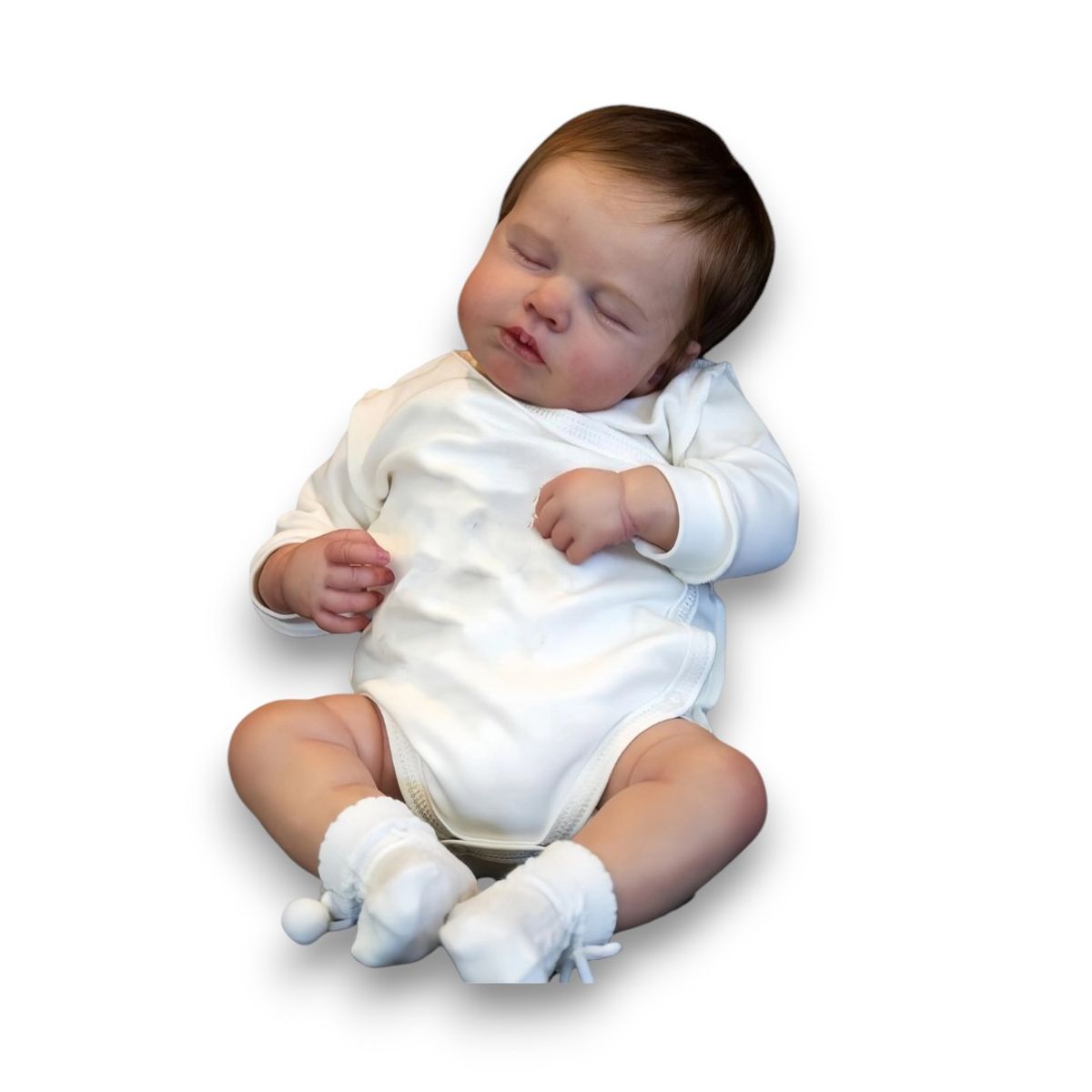 KIDSHOP - Bebe Recien Nacido Silicona Ojos Cerrados 50Cm M-640