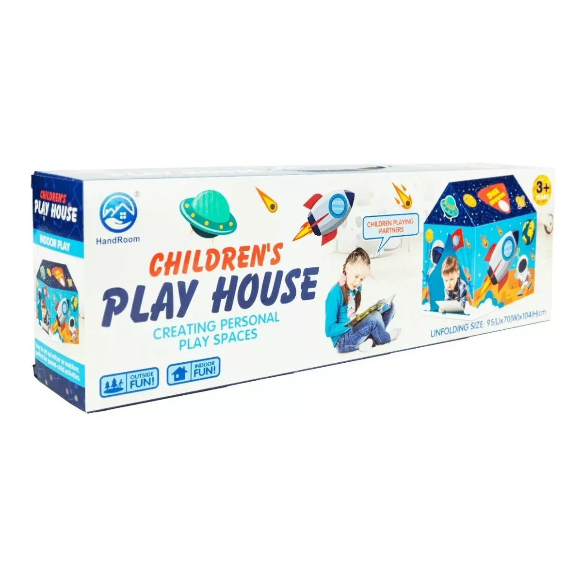 JUGANDO Y EDUCANDO - Casa De Juegos Didáctica Temática Espacial Para Niños