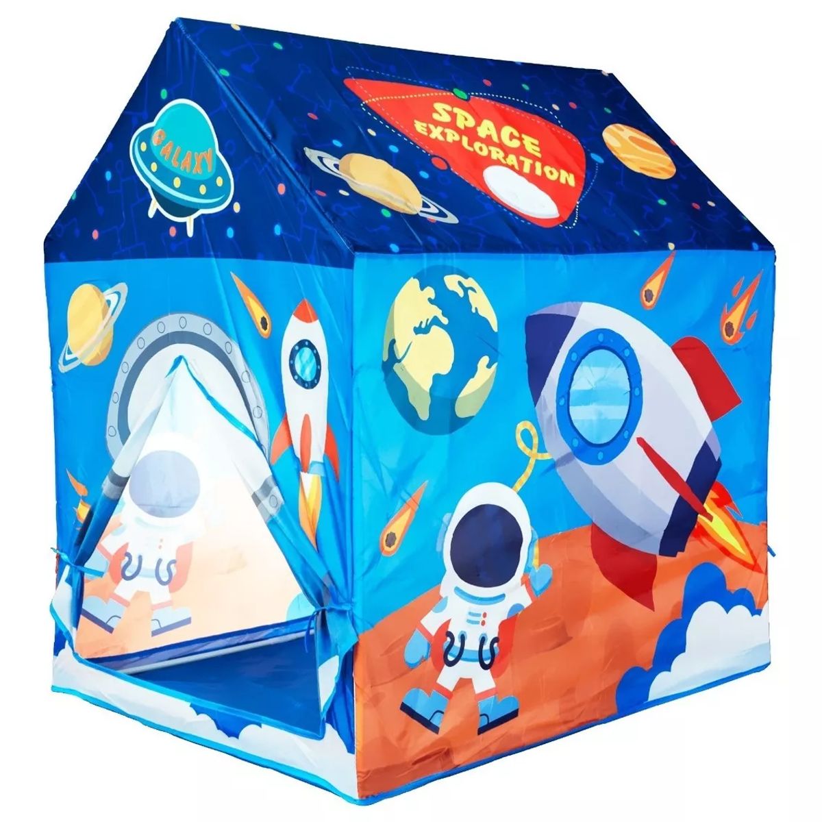 JUGANDO Y EDUCANDO - Casa De Juegos Didáctica Temática Espacial Para Niños
